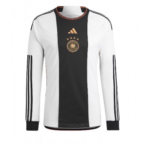 Maillot de foot Allemagne Domicile Monde 2022 Manche Longue